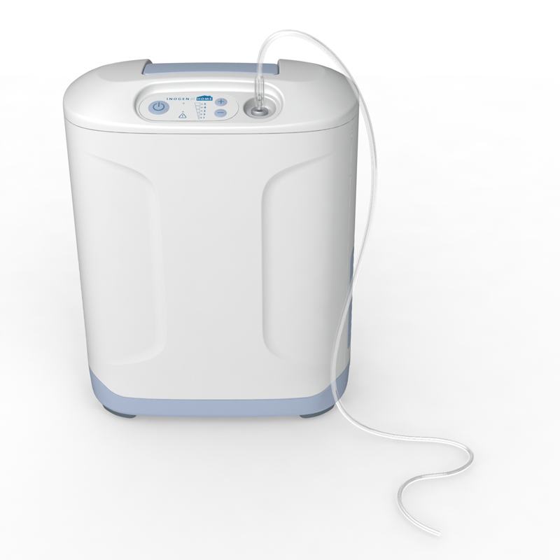 The Inogen At Home oxygen concentrator is compact and lightweight. Weighing just 18 pounds 