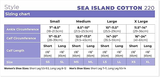 sigvaris compression socks measurement guide to accurately predict your size. comprehensive sizing guide for compression socks