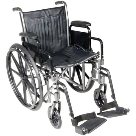  foldable  heavy duty wheelchair from mckesson