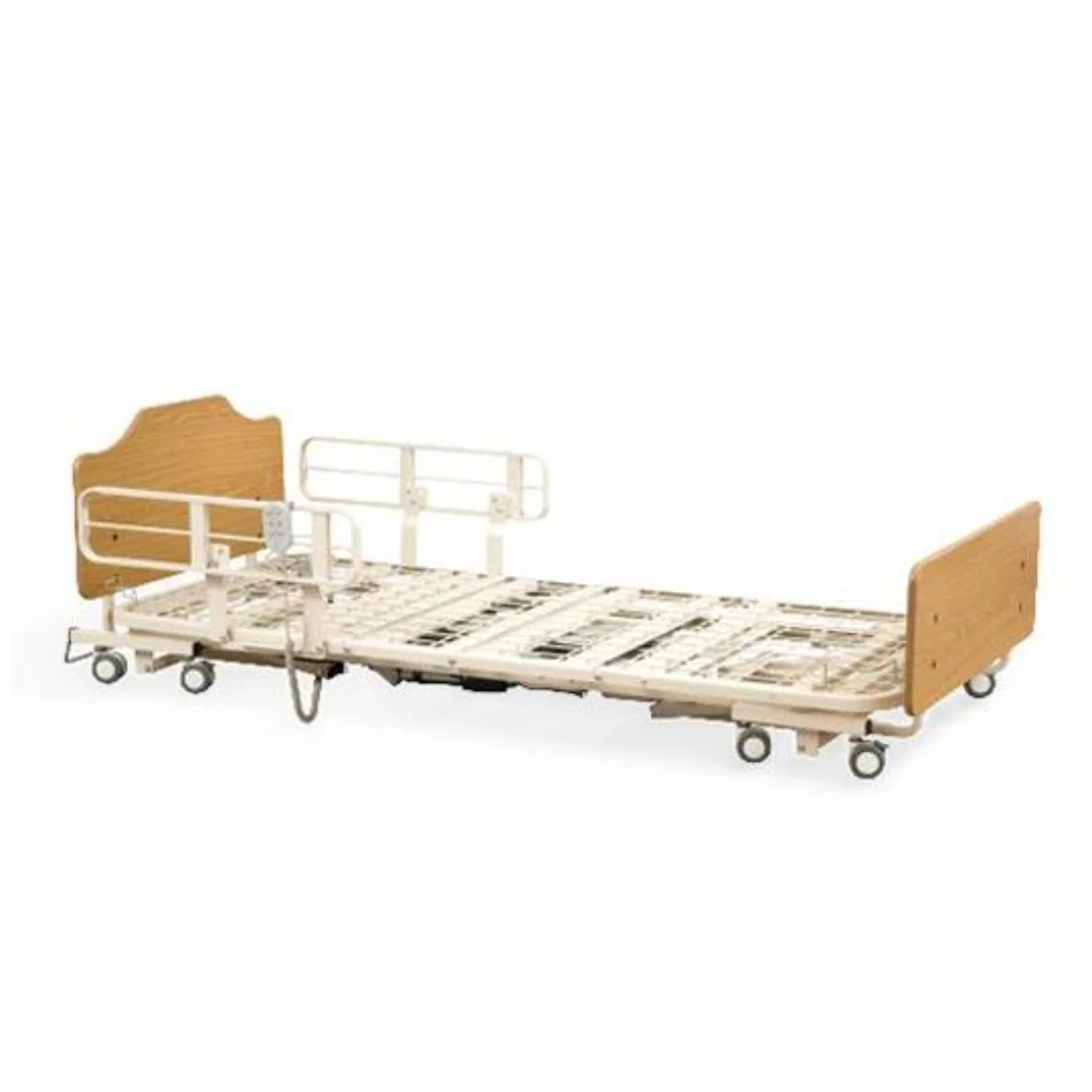 Medline altera bed with hospital bed rail