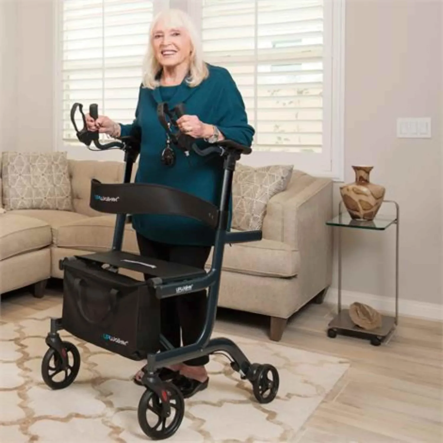 The UPWalker is Incredibly Stable. It Allows You to Get Outside & To Be Independent Again.