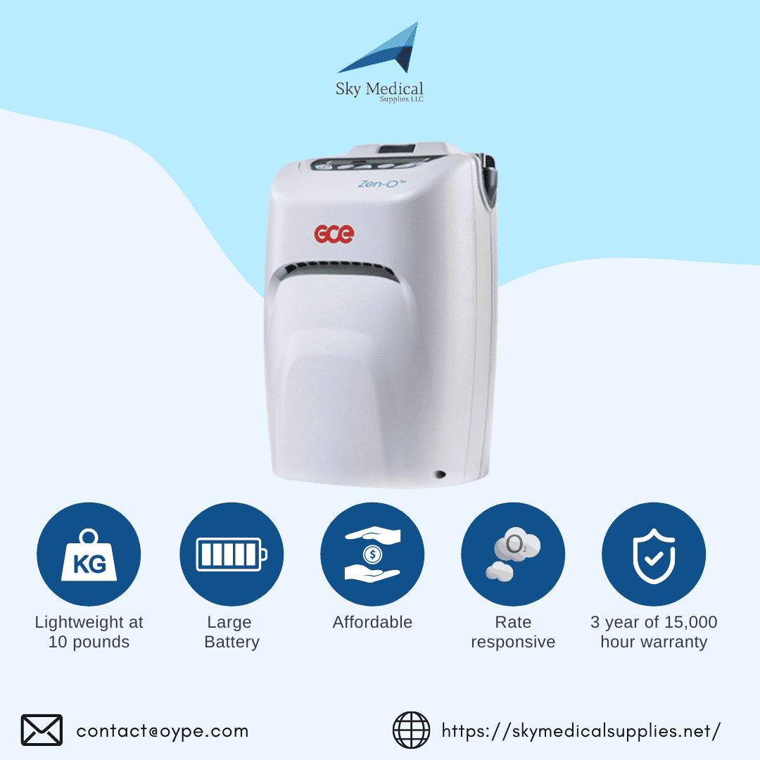 Zeno portable oxygen concentrator 