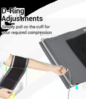 Blood pressure cuff for monitoring high blood pressure