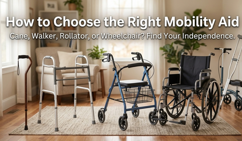 Cane, Walker, Rollator 