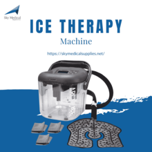 Ice therapy machine