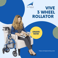 A three wheelchair - home mobility equipment